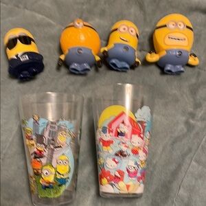 Minions Collectible Figures and Plastic Cups Set from McDonald’s
